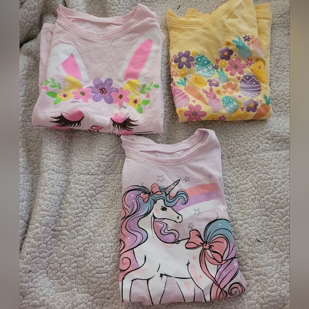 Lot Of Three Girl Tops Size Medium